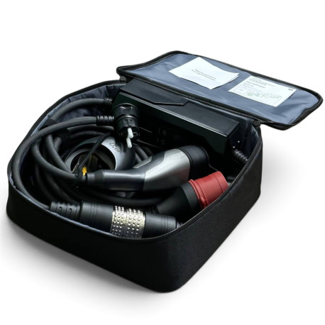 Зарядное EVCar Type2 6-16A B57 WiFi  (11кВт, 3 фазы, сменные вилки)-10