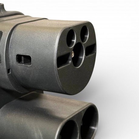 Адаптер (переходник) CCS2 - CCS1 (250A, DC) с блокировкой-2