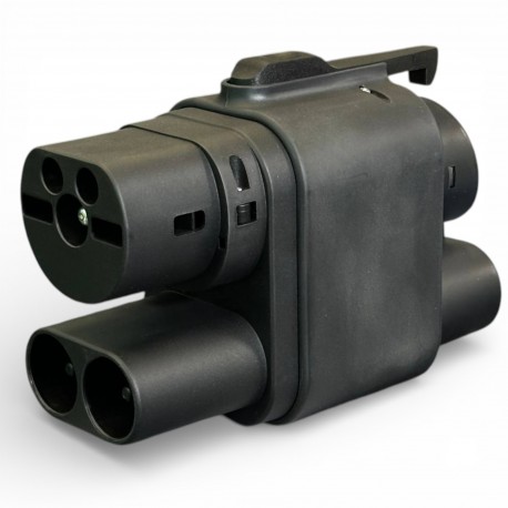 Адаптер (переходник) CCS2 - CCS1 (250A, DC) с блокировкой-3