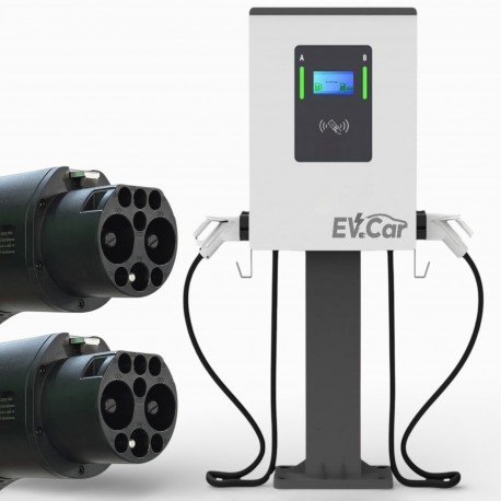 Зарядная станция EVCar GB/T 40кВт DC (CL-40 02G- Напольная) OCPP 