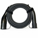 Зарядный кабель EVCar Type2-Tesla NACS   (32A, 7кВт, 6 метров)