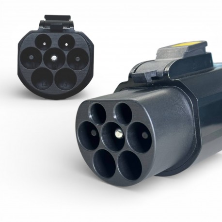 Адаптер (переходник) Tesla NACS - GB/T   32A, 7кВт (+ чехол)-2