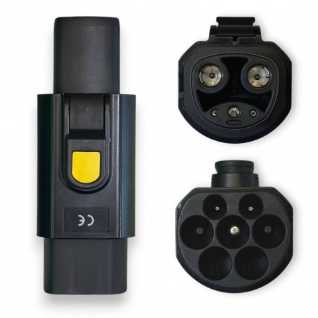 Адаптер (переходник)  Type2- Tesla AC 32A, 7кВт