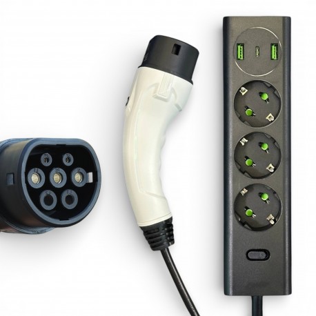 Разрядный кабель V2L TYPE2 16А, 3.5кВт