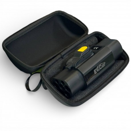 Адаптер (переходник) EVCar Type2-GB/T 32A, 22кВт  (с блокировкой rev.2)-6